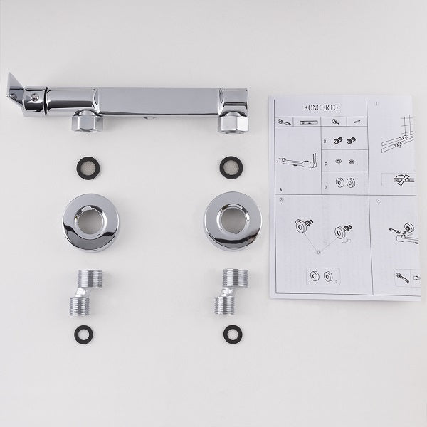 KONCERTO mitigeur thermostatique douche chrome décomposition