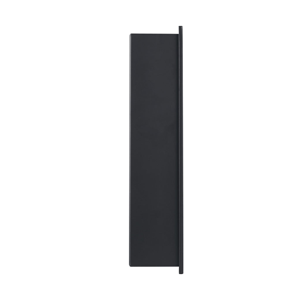 Niche De Rangement Inox Encastrer Douche 60x30x10cm Noir Mat - Eurosanit