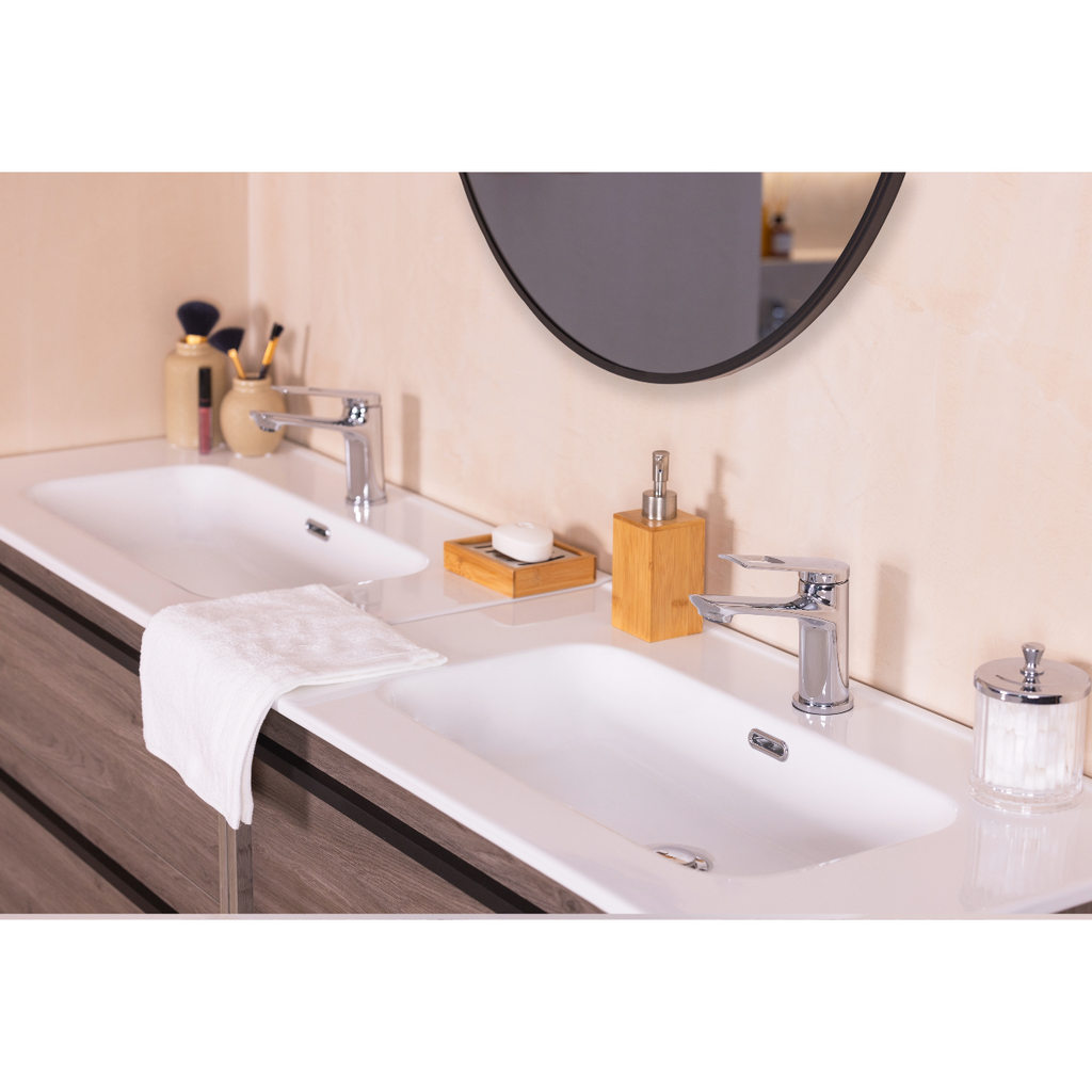 Mitigeur lavabo chrome