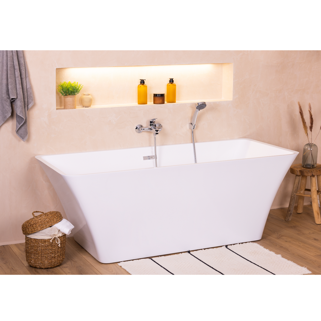 Mitigeur baignoire chrome