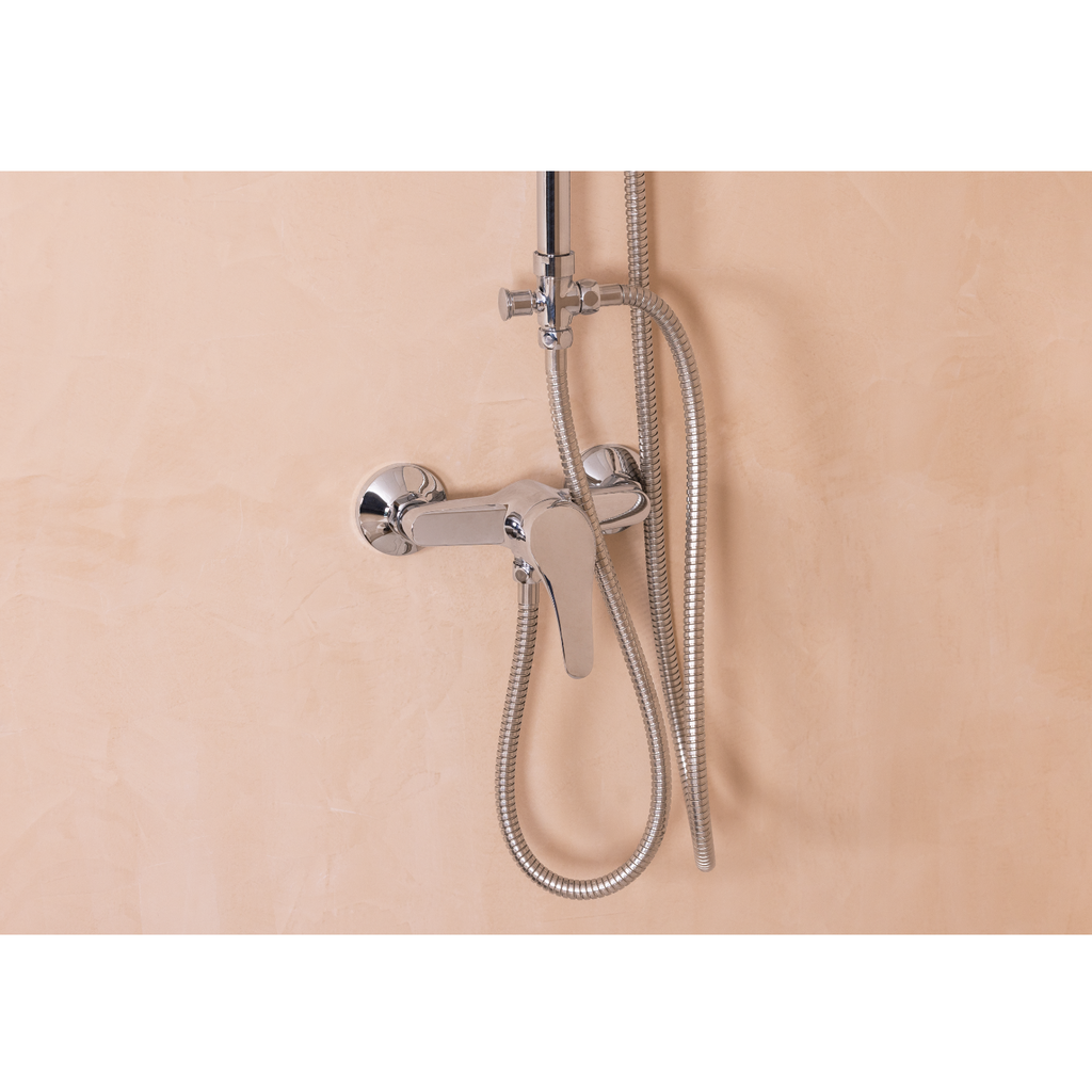 TILT mitigeur douche NF chrome flexible douche