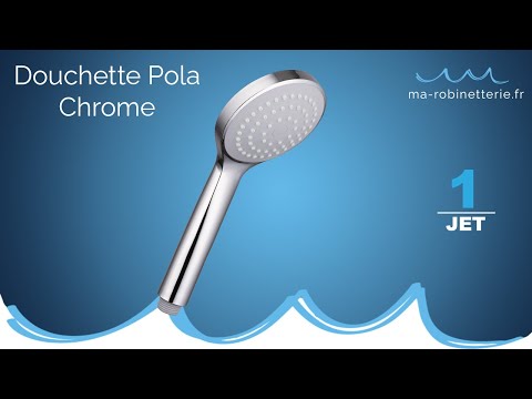 Douchette POLA chrome vidéo