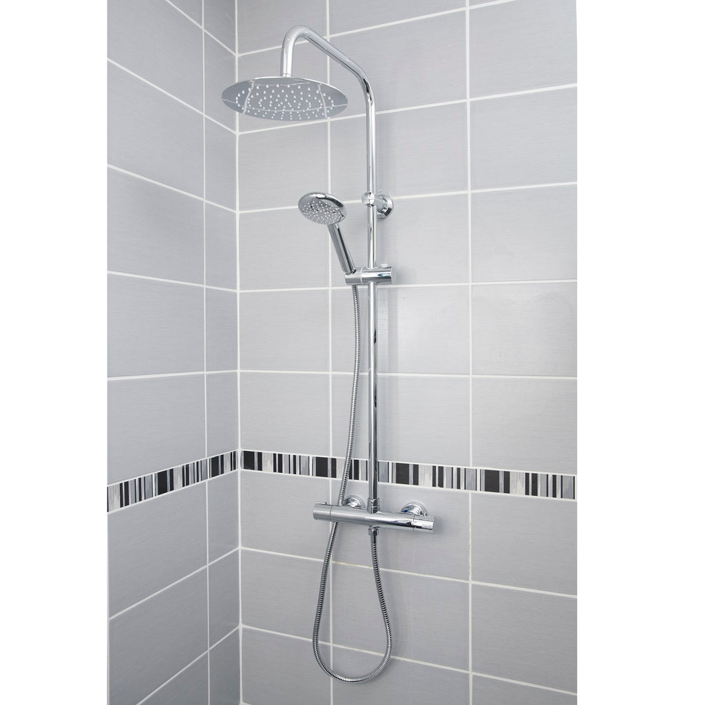 DERVENN colonne de douche chrome design