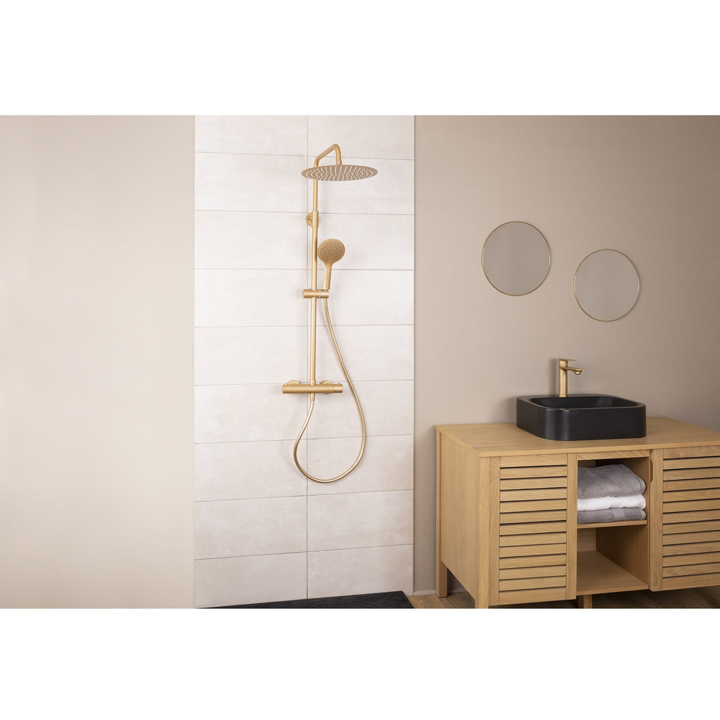 PALOMA colonne de douche XXL dorée moderne