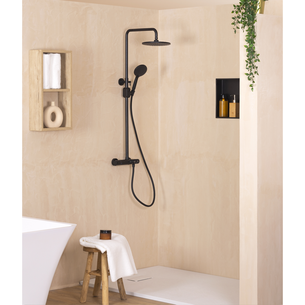SWITCHEA colonne de douche noire design