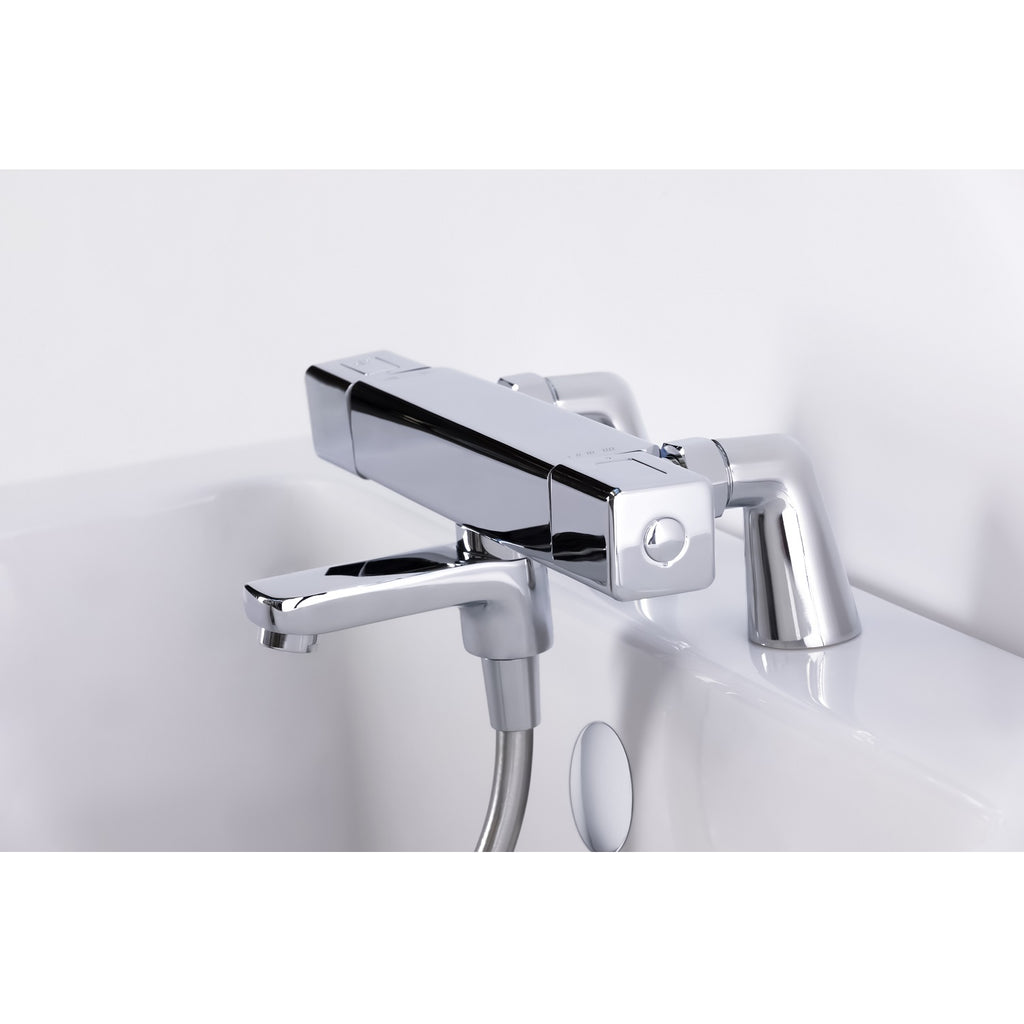 Mitigeur thermostatique baignoire chrome