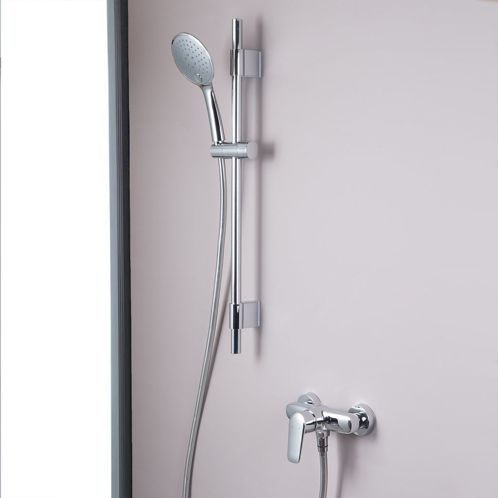 Pommeau de douche chrome