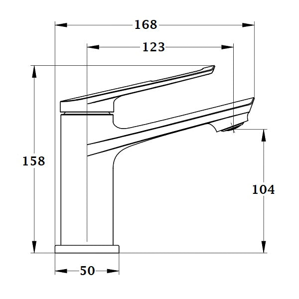 Mitigeur lavabo chrome