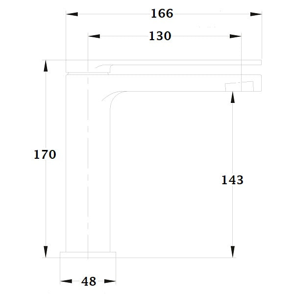 Mitigeur lavabo chrome